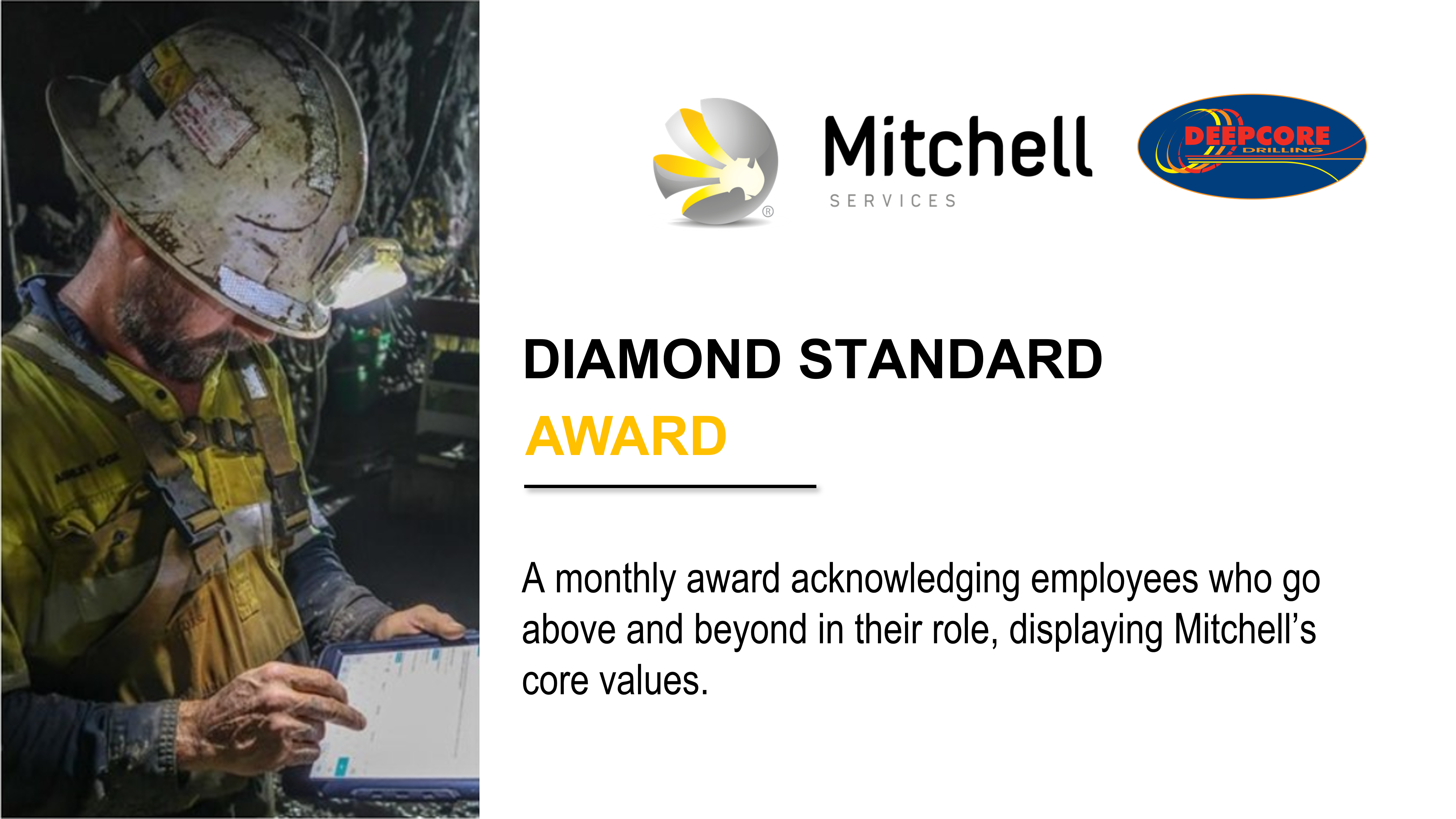 Diamond Standard Award – November 2021